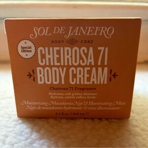 BNIB Sol de Janeiro Cheirosa 71 Body Cream | LIMITED EDITION | 8.1 fl oz 240 mL